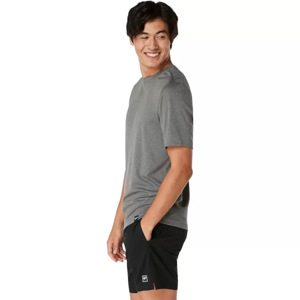 Speedo Mens Uv Swim Shirt Graphic Short Sleeve TeeVolcanic Ash