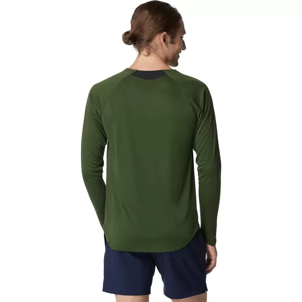 Speedo Mens Uv Swim Shirt Long Sleeve Fitness RashguardDouglas Fir