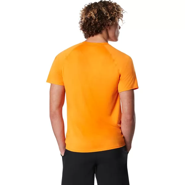 Speedo Mens Uv Swim Shirt Short Sleeve Regular Fit SolidOriole