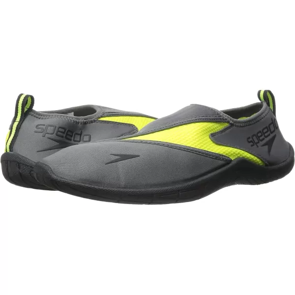 Speedo Mens Water Shoe Surfwalker Pro 30GreySafety Yellow