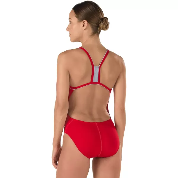 Speedo Solid Speedo Endurance  Thin StrapSpeedo Red