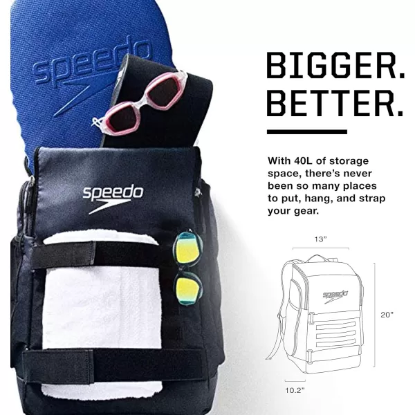 Speedo Teamster Pro Backpack 40lSpeedo Red