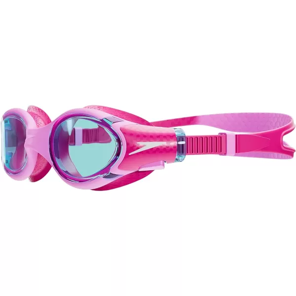 Speedo Unisex Kids Swim Goggles Biofuse 20 JuniorSwim Goggles Biofuse 20 JuniorFlamingo PinkElectic PinkBlue