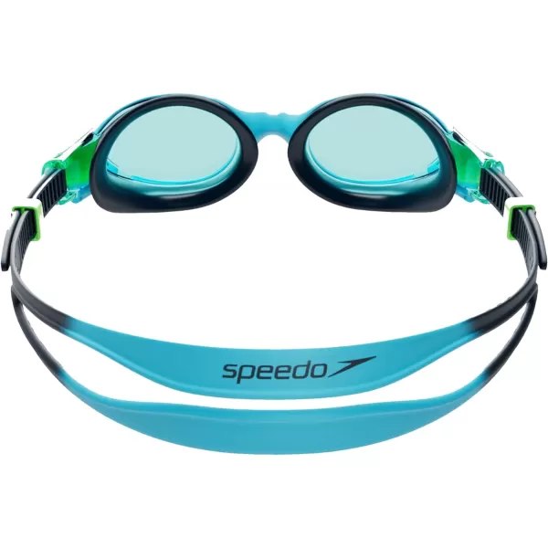 Speedo Unisex Kids Swim Goggles Biofuse 20 JuniorSwim Goggles Biofuse 20 JuniorHypersonic BlueTrue NavyLumo Green