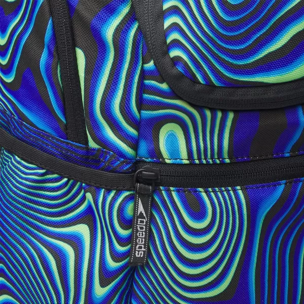 Speedo Unisex Large Teamster 20 Backpack 35Liter Rainbow PrideTrue Cobalt Neon Depths