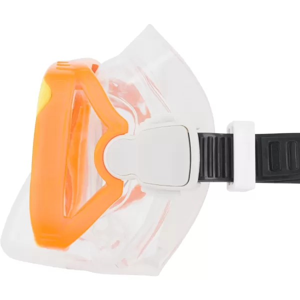Speedo UnisexAdult Adventure Swim MaskOrioleClear