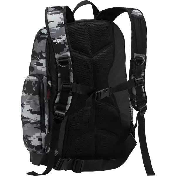 Speedo UnisexAdult Large Teamster Backpack 35Liter  Jasmine GreenBlack One SizeDigi Camo Grey One Size