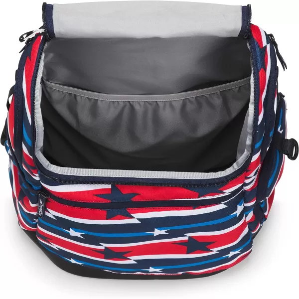 Speedo UnisexAdult Large Teamster Backpack 35Liter Redwhite amp Blue 20 One SizeSpeedo UnisexAdult Large Teamster Backpack 35Liter Redwhite amp Blue 20 One Size