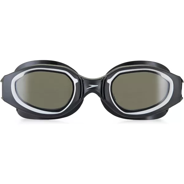 Speedo UnisexAdult Swim Goggles Hydro ComfortBlackSteel