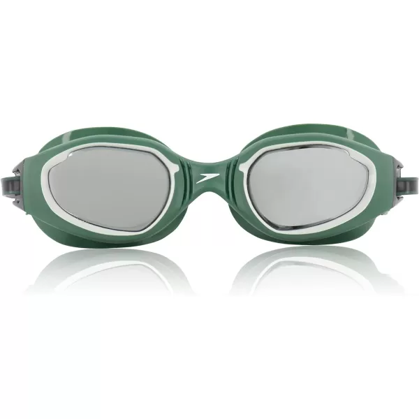 Speedo UnisexAdult Swim Goggles Hydro ComfortMirrored Douglas FirDark Grey