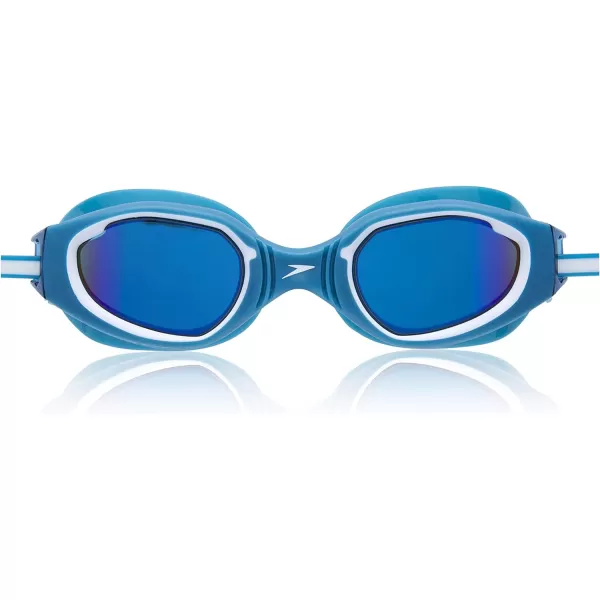Speedo UnisexAdult Swim Goggles Hydro ComfortMirrored Ocean DepthsCobalt
