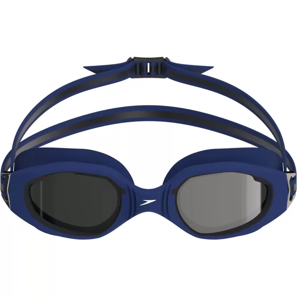 Speedo UnisexAdult Swim Goggles Hydro ComfortSodaliteSilver Smoke Mirror