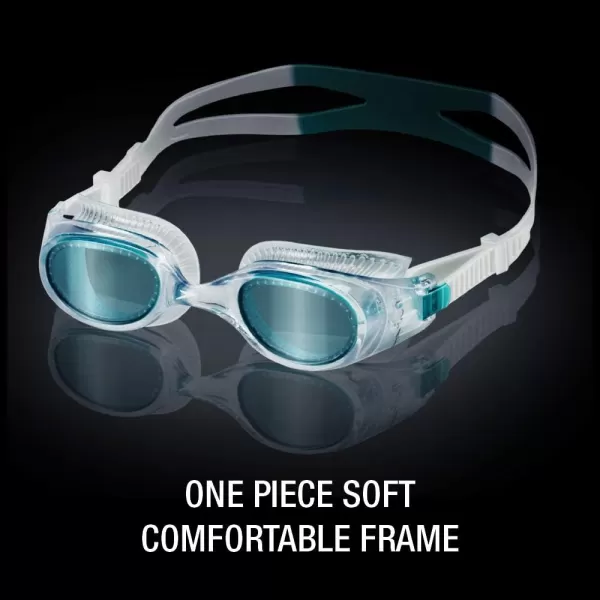 Speedo UnisexAdult Swim Goggles Hydrospex ClassicSmoke Ice