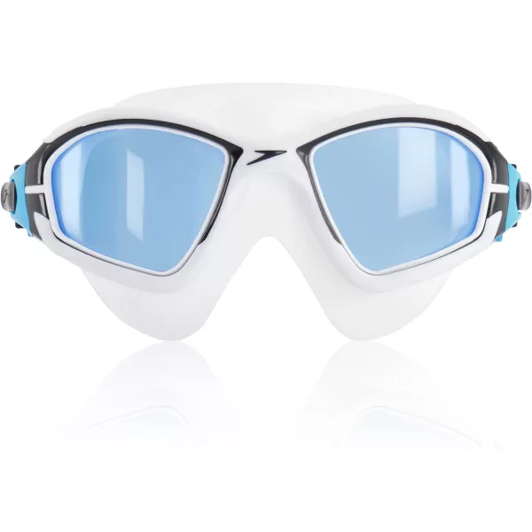 Speedo UnisexAdult Swim Goggles Proview MaskWhiteJade