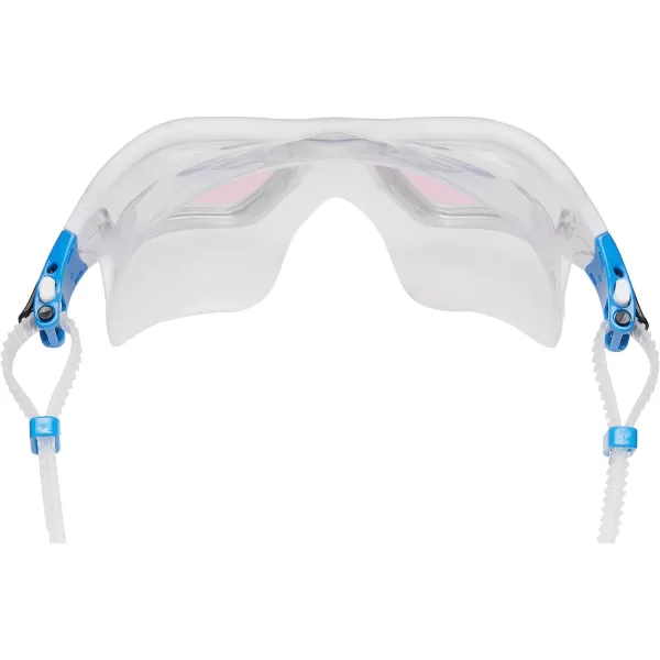 Speedo UnisexAdult Swim Goggles Proview MaskWhiteVermillion