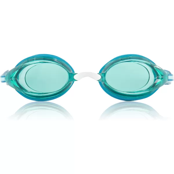 Speedo UnisexAdult Swim Goggles VanquisherEnamel BlueJade