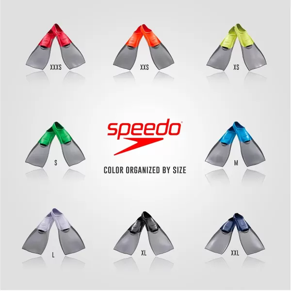 Speedo UnisexAdult Swim Training FinsGreenGrey
