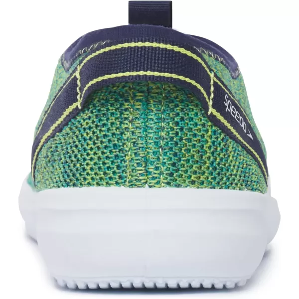 Speedo UnisexAdult Water Shoe Surfknit ProPeacock TealBitter Lime