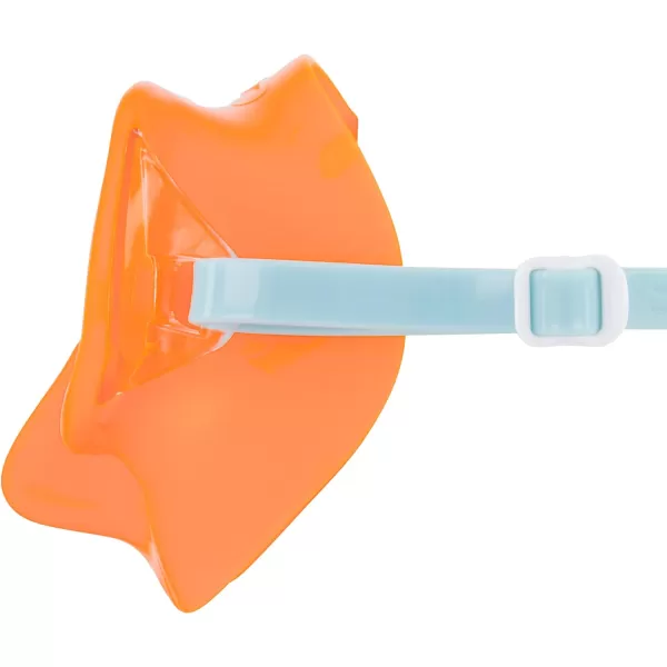 Speedo UnisexChild Adventure Swim Mask KidsOrioleClear