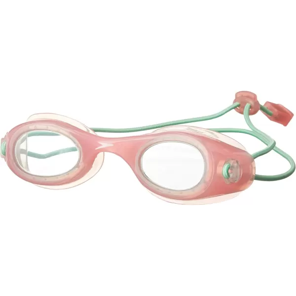 Speedo UnisexChild Swim Goggles Hydrospex Bungee Junior Ages 38BlushJade