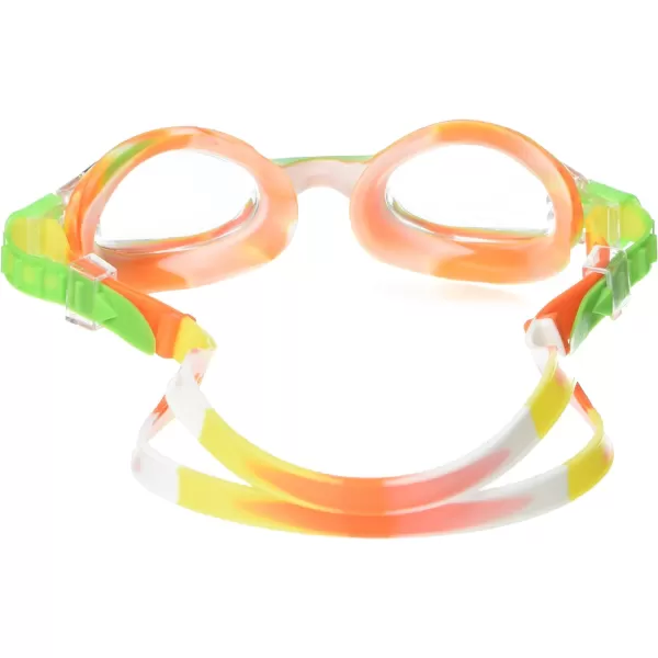 Speedo UnisexChild Swim Goggles Skoogle Ages 38Citrus Green