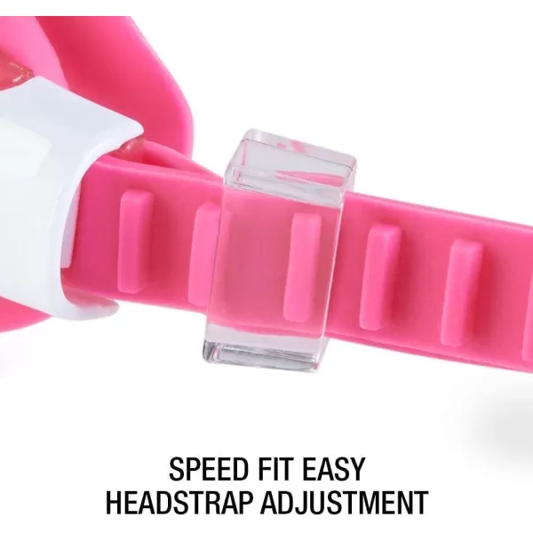 Speedo UnisexChild Swim Goggles Skoogle Ages 38PinkVer