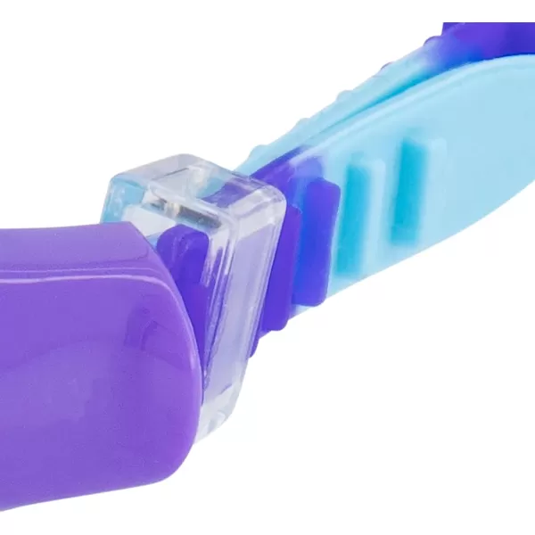 Speedo UnisexChild Swim Goggles Skoogle Ages 38Purple Aq Splash Tie Dye