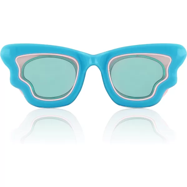 Speedo UnisexChild Swim Goggles Sunny G Ages 38Blue AtollJade
