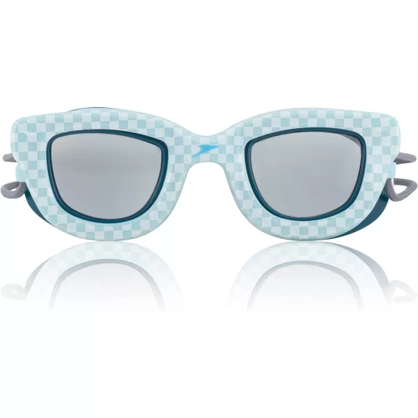 Speedo UnisexChild Swim Goggles Sunny G Ages 38Dark JadeClear