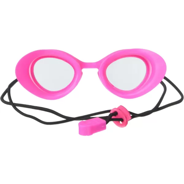 Speedo UnisexChild Swim Goggles Sunny G Ages 38Hot PinkSmoke