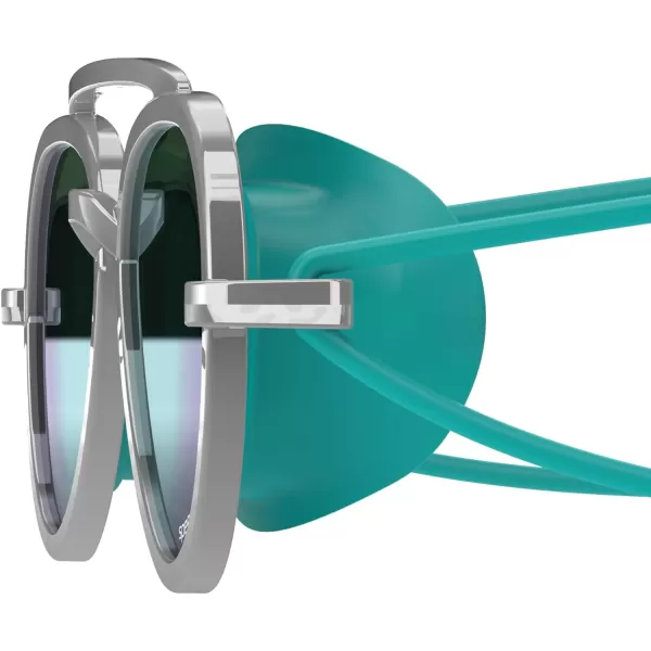 Speedo UnisexChild Swim Goggles Sunny G Ages 38Mariner SilverIris