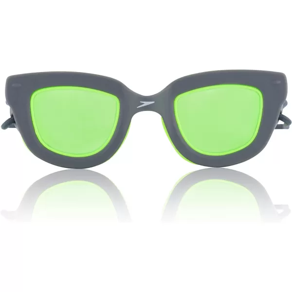 Speedo UnisexChild Swim Goggles Sunny G Ages 38Monument Lime
