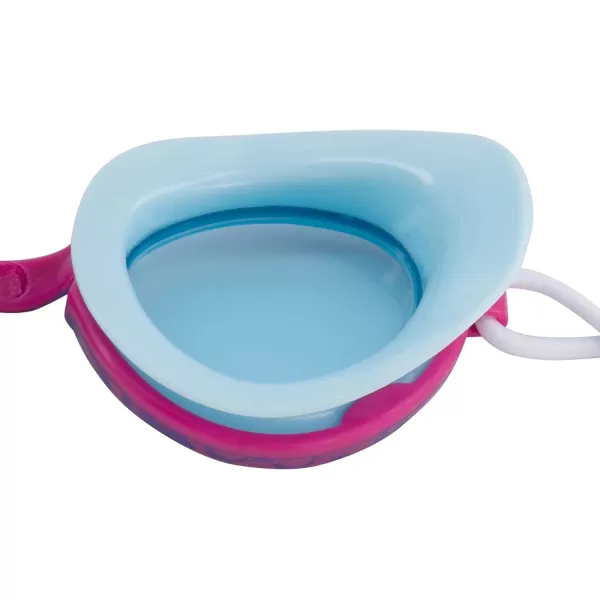 Speedo UnisexChild Swim Goggles Sunny G Ages 38Purple PinkCeleste