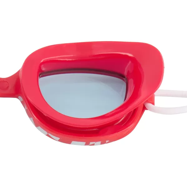 Speedo UnisexChild Swim Goggles Sunny G Ages 38RedCool Blue