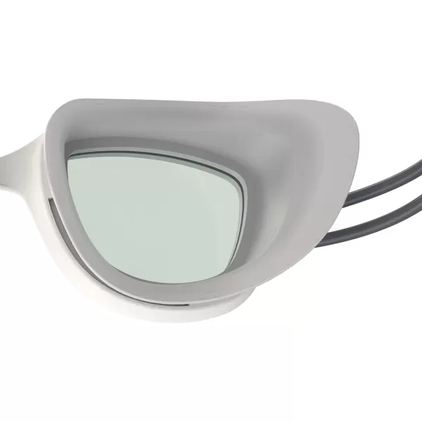 Speedo UnisexChild Swim Goggles Sunny G Ages 38WhiteGrey