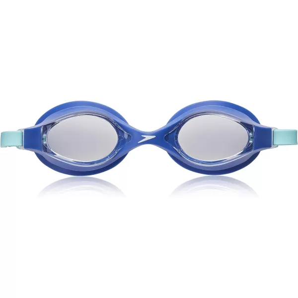 Speedo UnisexChild Swim Goggles Super Flyer Ages 3  8Speedo BlueClear