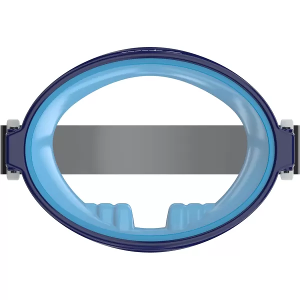 Speedo UnisexChild Swim Mask Lido CollectionMask PeacoatClear