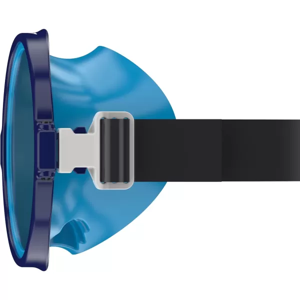Speedo UnisexChild Swim Mask Lido CollectionMask PeacoatClear