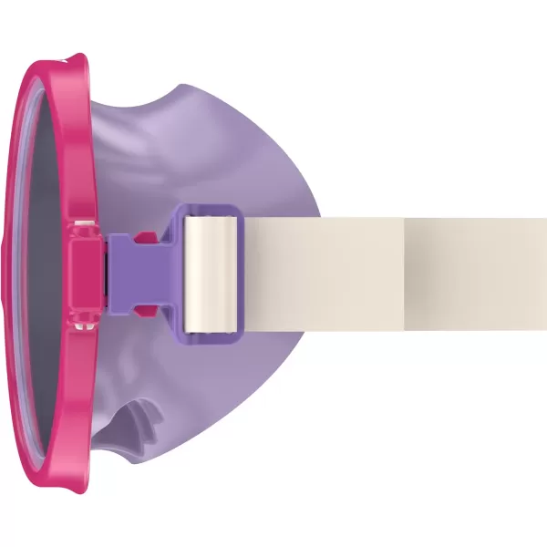 Speedo UnisexChild Swim Mask Lido CollectionMask Pink YarrowClear