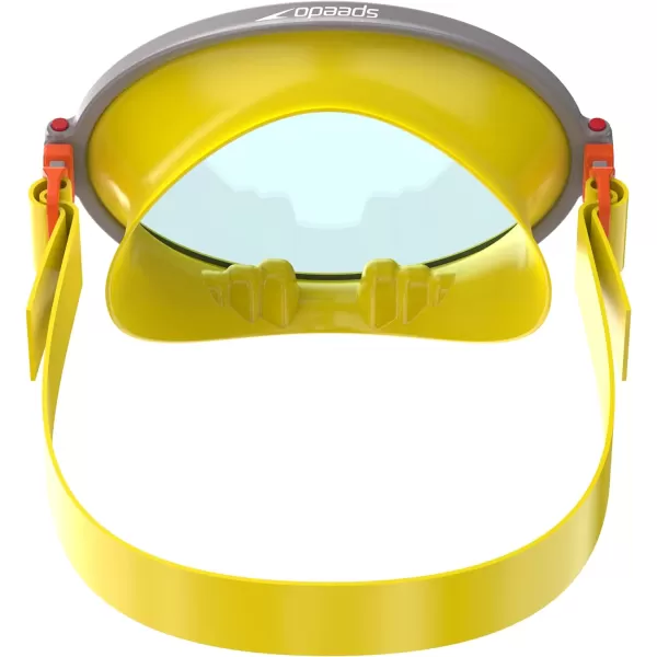 Speedo UnisexChild Swim Mask Lido CollectionMask amp Snorkel GullCeleste