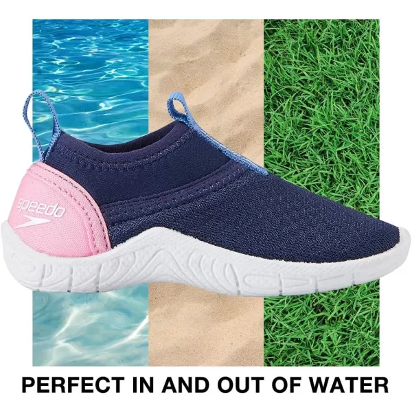 Speedo UnisexChild Water Shoe Tidal Cruiser Toddler Unisex Babynavypink67 Toddler Unisex Baby USSpeedo UnisexChild Water Shoe Tidal Cruiser Toddler Unisex Babynavypink67 Toddler Unisex Baby US