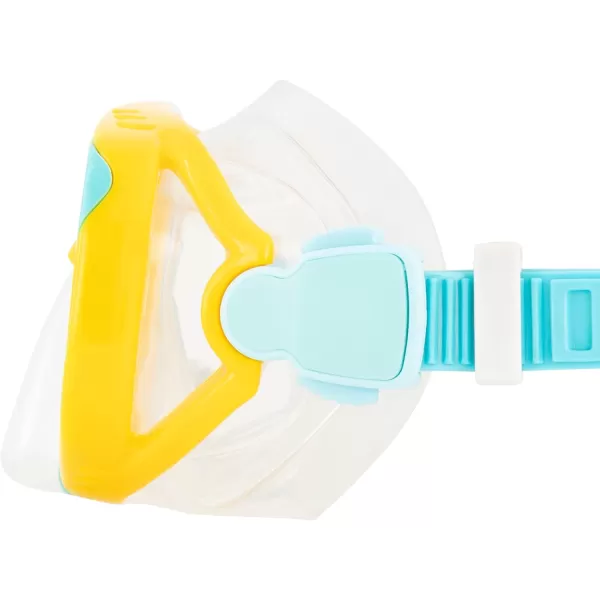 Speedo Unisexchild Adventure Swim Dive SeriesSpectra YellowClear M