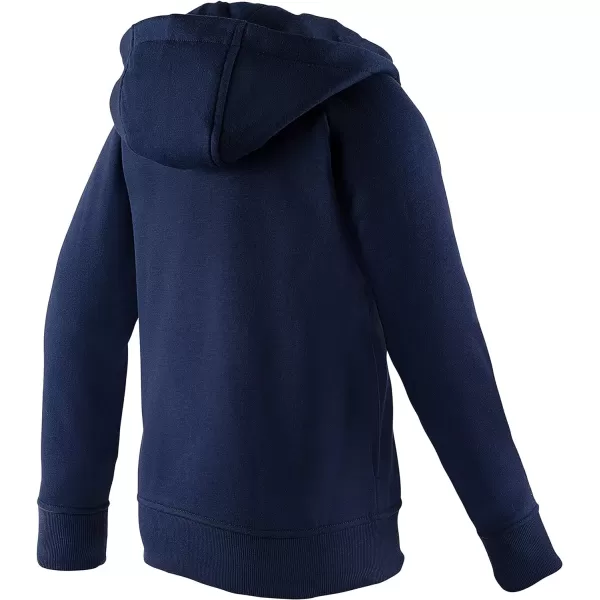 Speedo Unisexchild Sweatshirt Full Zip Hooded Jacket Team Warm UpSpeedo Navy