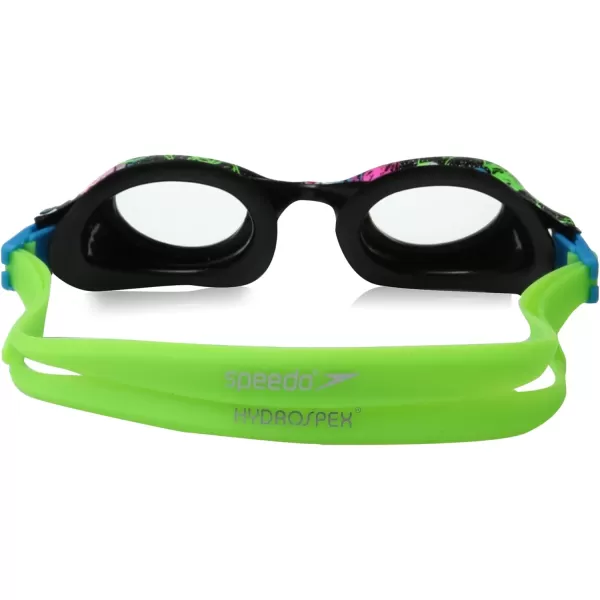 Speedo Unisexchild Swim Goggles Hydrospex Ages 614BlackBlack