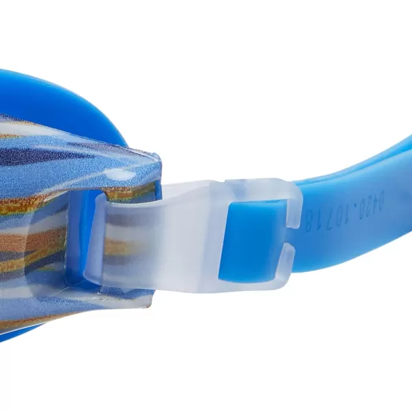 Speedo Unisexchild Swim Goggles Hydrospex Ages 614Ibiza BlueCeleste