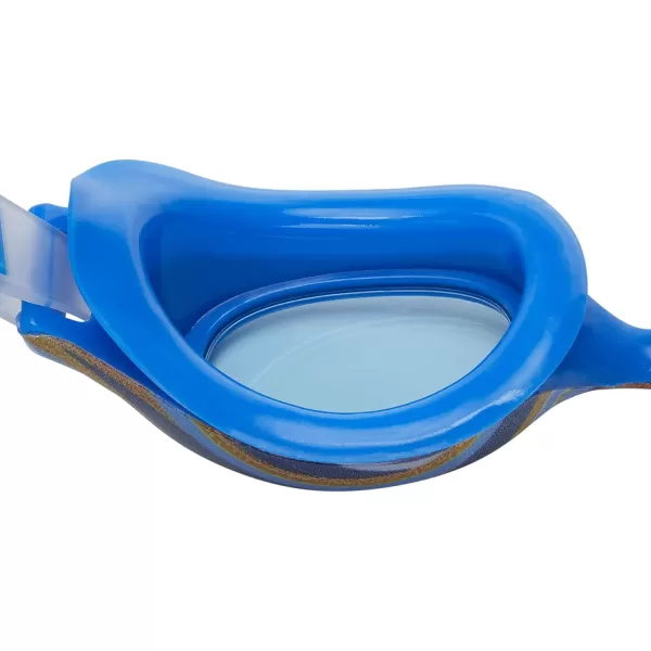 Speedo Unisexchild Swim Goggles Hydrospex Ages 614Ibiza BlueCeleste