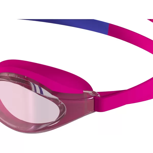 Speedo Unisexchild Swim Goggles Junior Hyper Flyer Ages 614Electric PinkClearPunch Ltd Mirrored