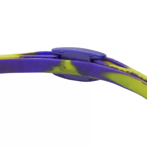 Speedo Unisexchild Swim Goggles Junior Hyper Flyer Ages 614PurpleIris Mirrored