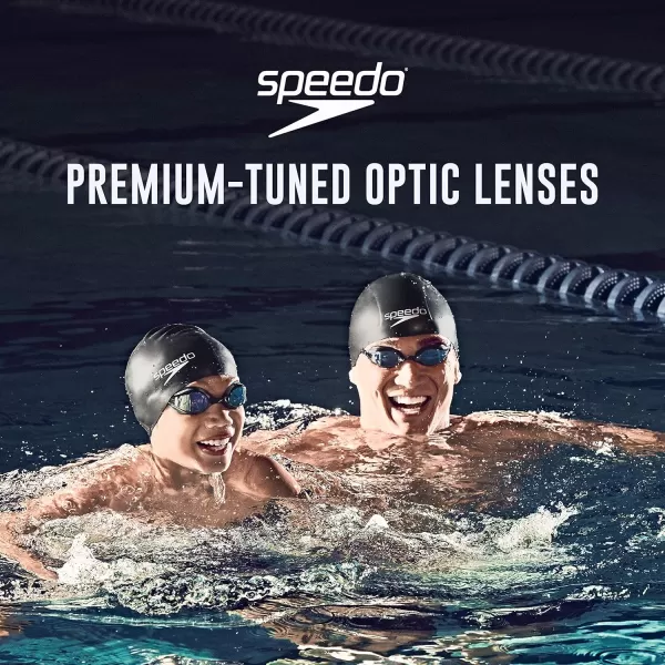 Speedo Unisexchild Swim Goggles Junior Hyper Flyer Ages 614Silver Mirrored