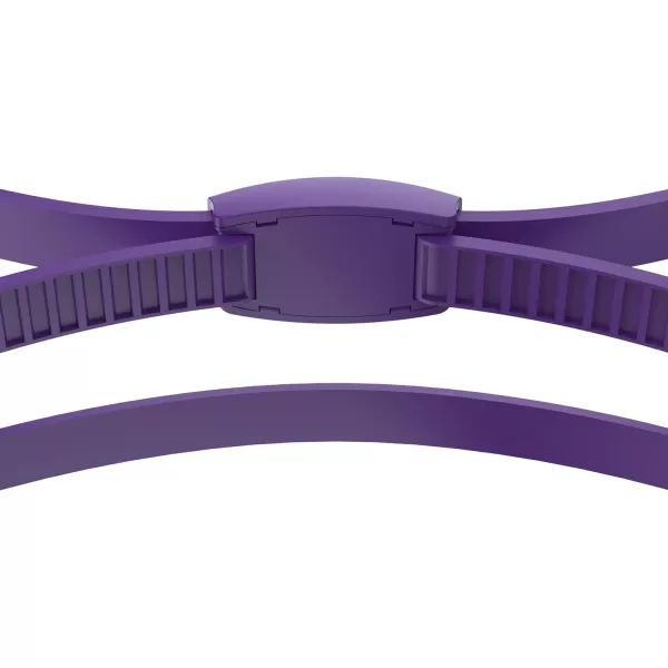 Speedo Unisexchild Swim Goggles Junior Hyper Flyer Ages 614Tlat Purple SteelCrimsonmirror